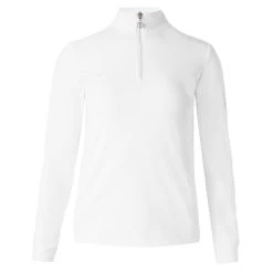B Vertigo Iris Womens Training And Show Shirt - White