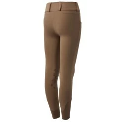 Horze Morgan Kids Knee Patch Breeches - Cocoa Mocha