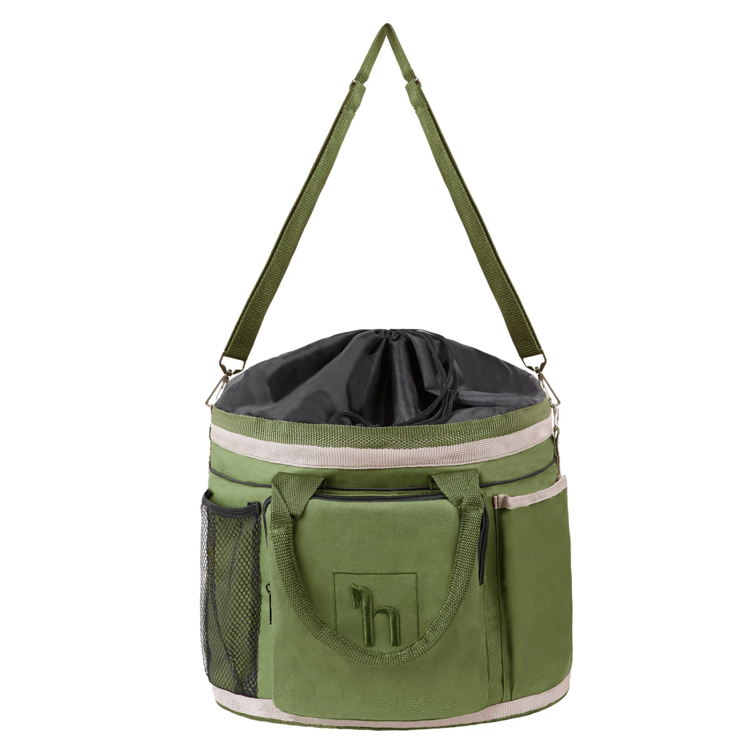 Horze Sandnes Grooming Bag - Olive Branch