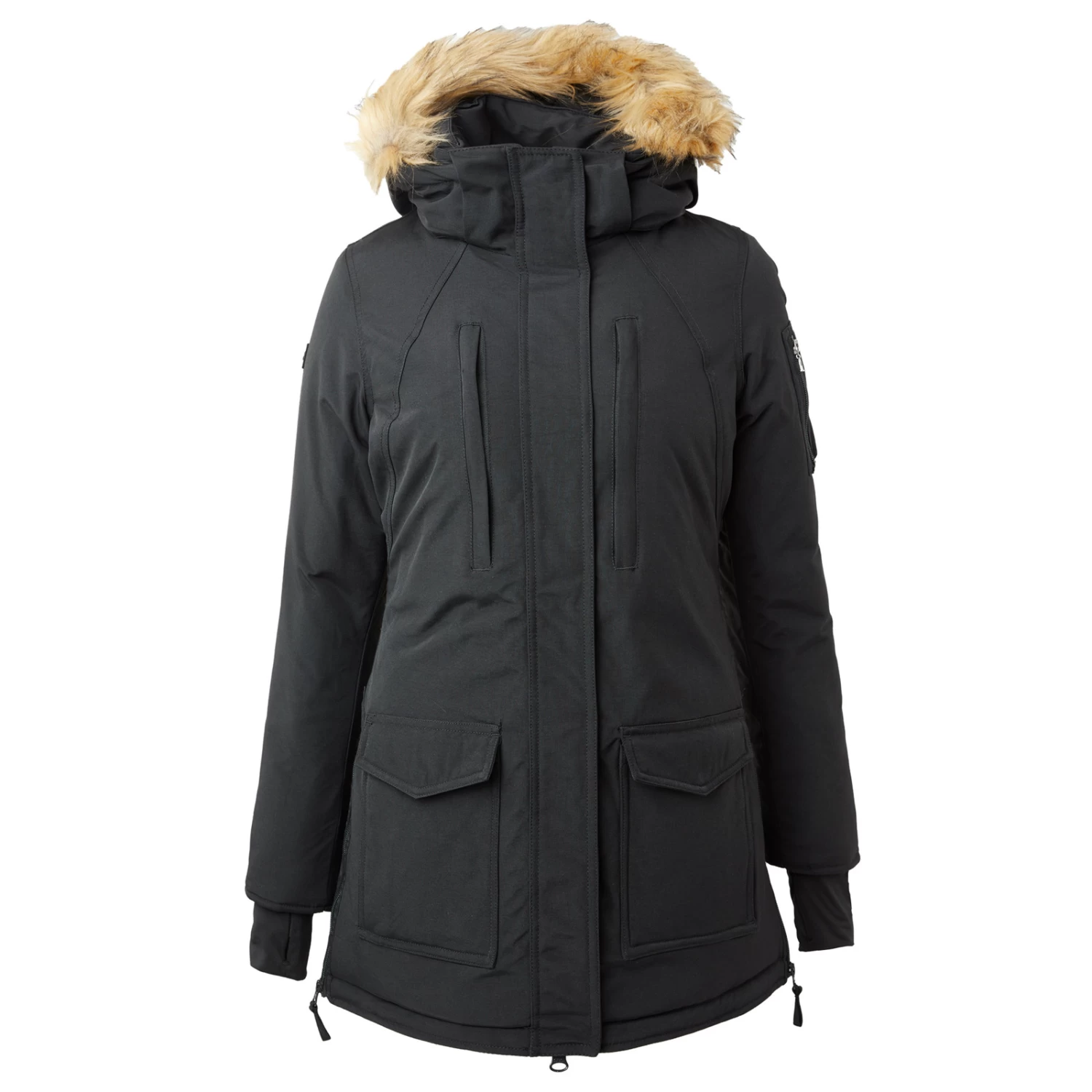 Horze Womens Brooke Long Parka Jacket - Urban Chic - Image 10