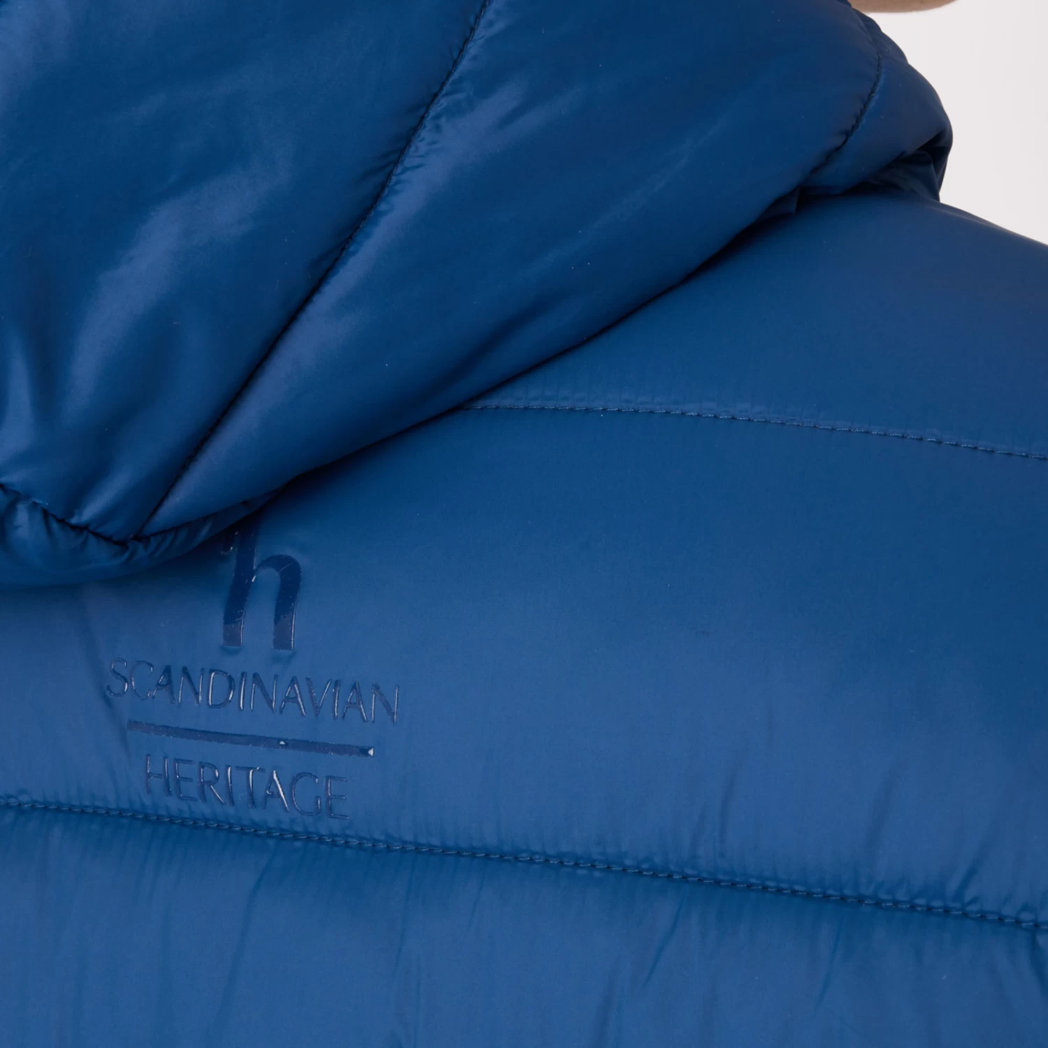 Horze Rea Womens Light Padded Jacket - Opal Blue - Image 8