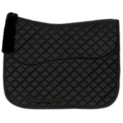 Equinavia Oslo Dressage Ultra Fleece Square Pad - Black/Black