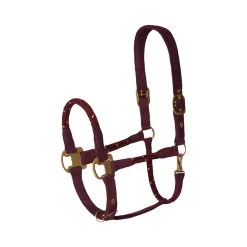 Horze Kenya Anatomical Halter - Rhubarb Dark Red