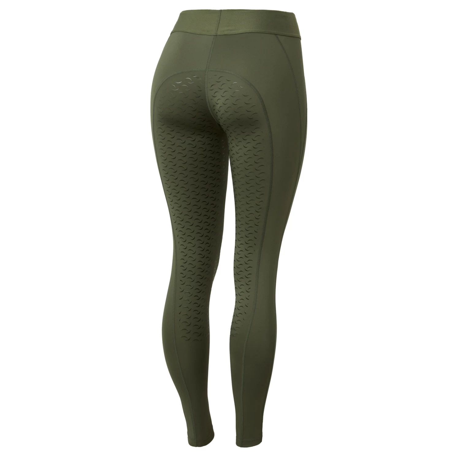 Horze Tessa Womens Full Seat Riding Tights - Olivine Green