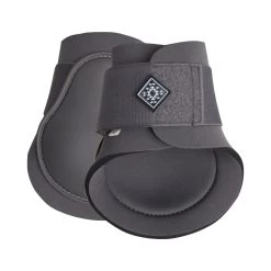 Horze Chicago Fetlock Hind Horse Boots - Smoked Pearl Grey