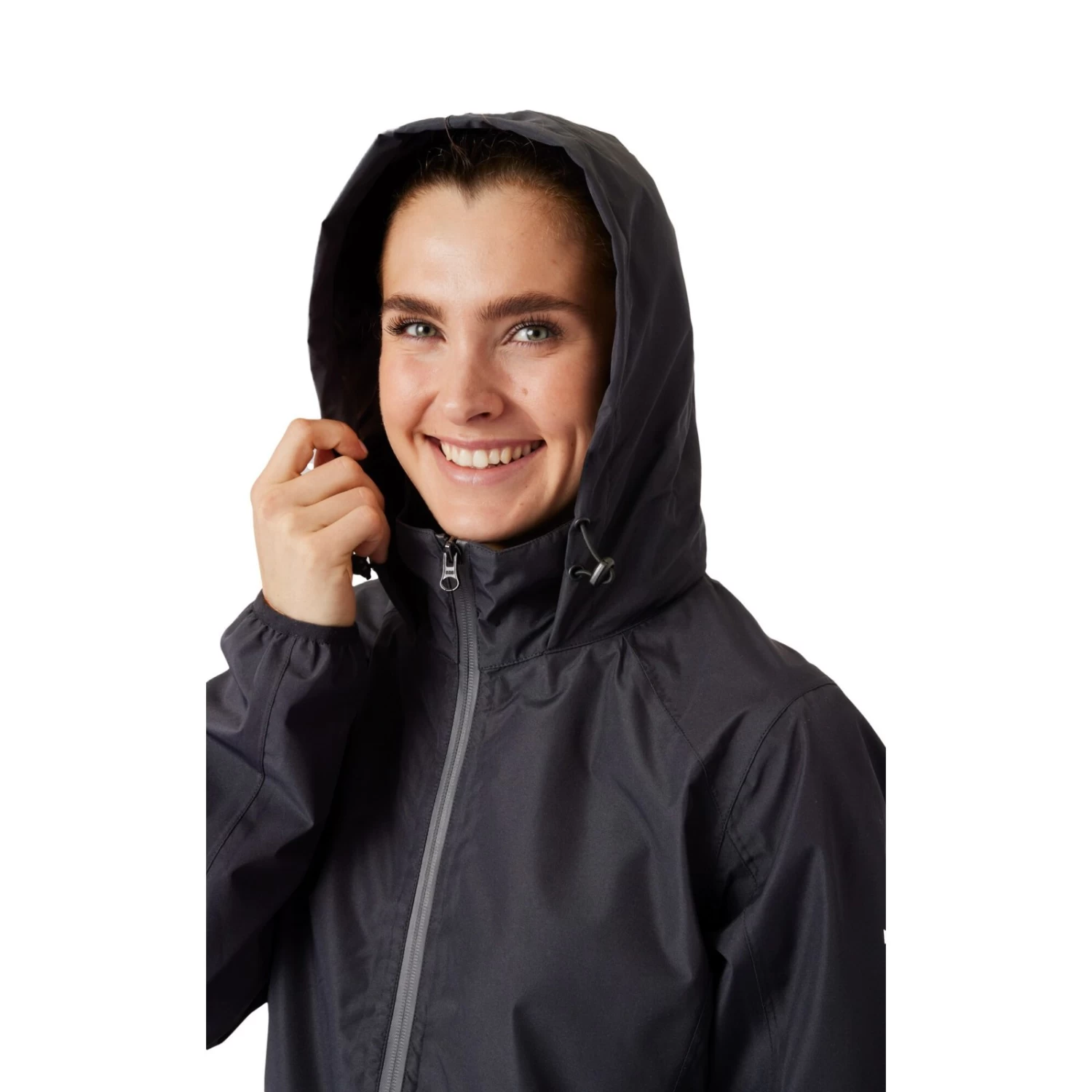 Horze Stella Waterproof Shell Jacket - Caviar Black - Image 2
