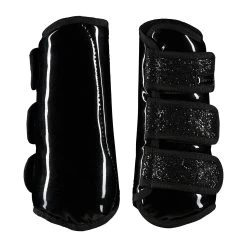 Horze Protection Boots With Glitter - Black