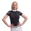 Cavalliera Angel Short Sleeve Show Shirt - Black
