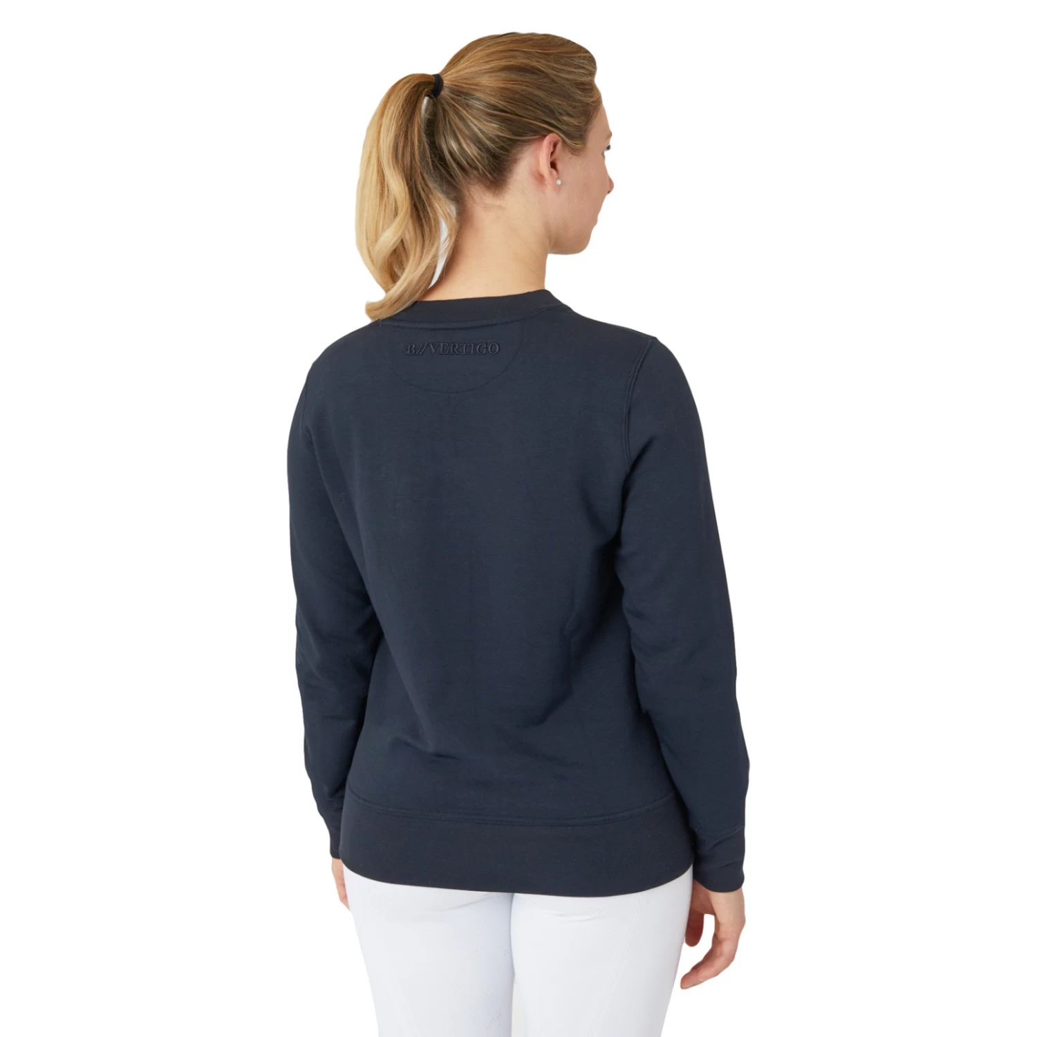 B Vertigo Erica Womens Bamboo Sweatshirt - Dark Navy - Image 7