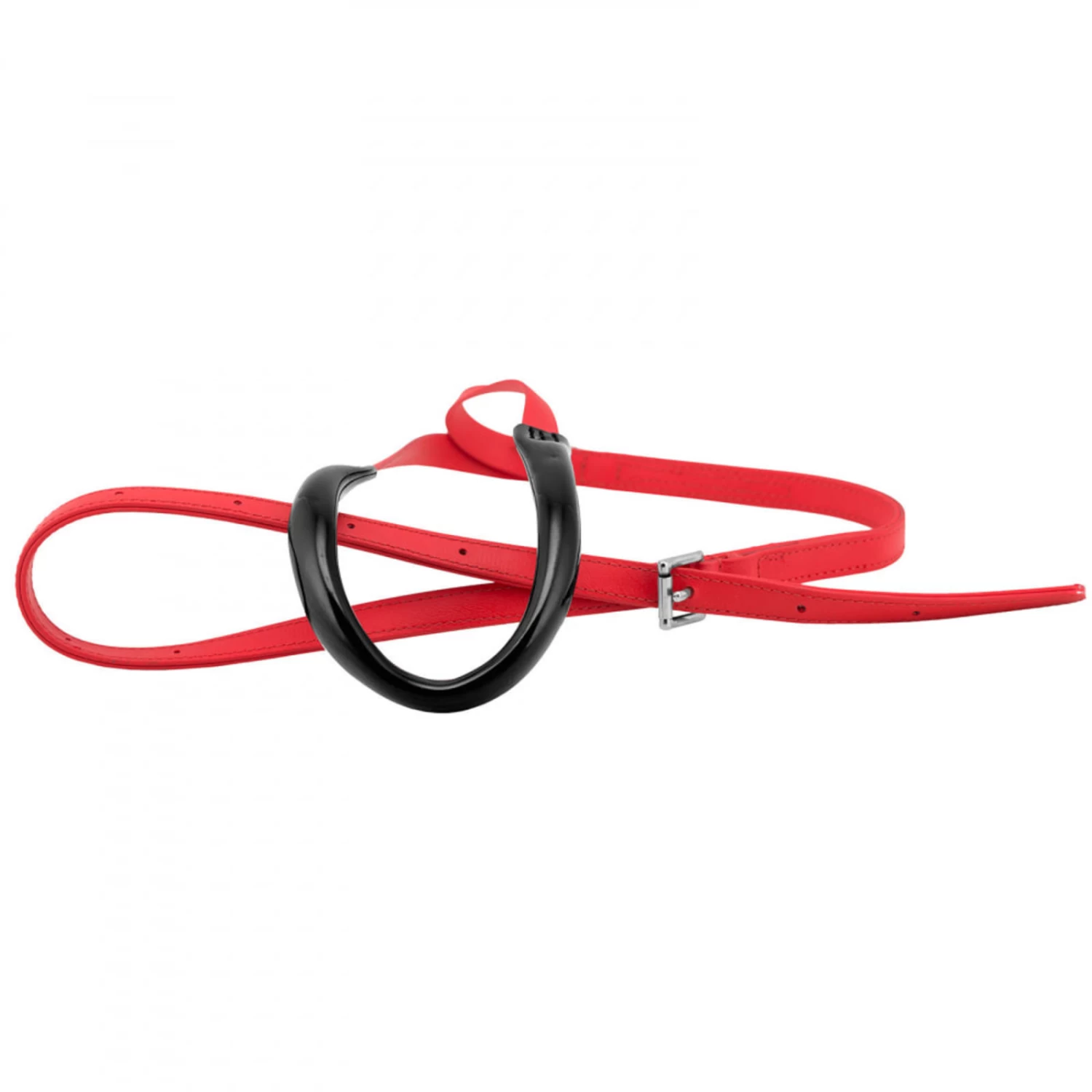 Finntack Backstrap And Crupper - Red - Image 2