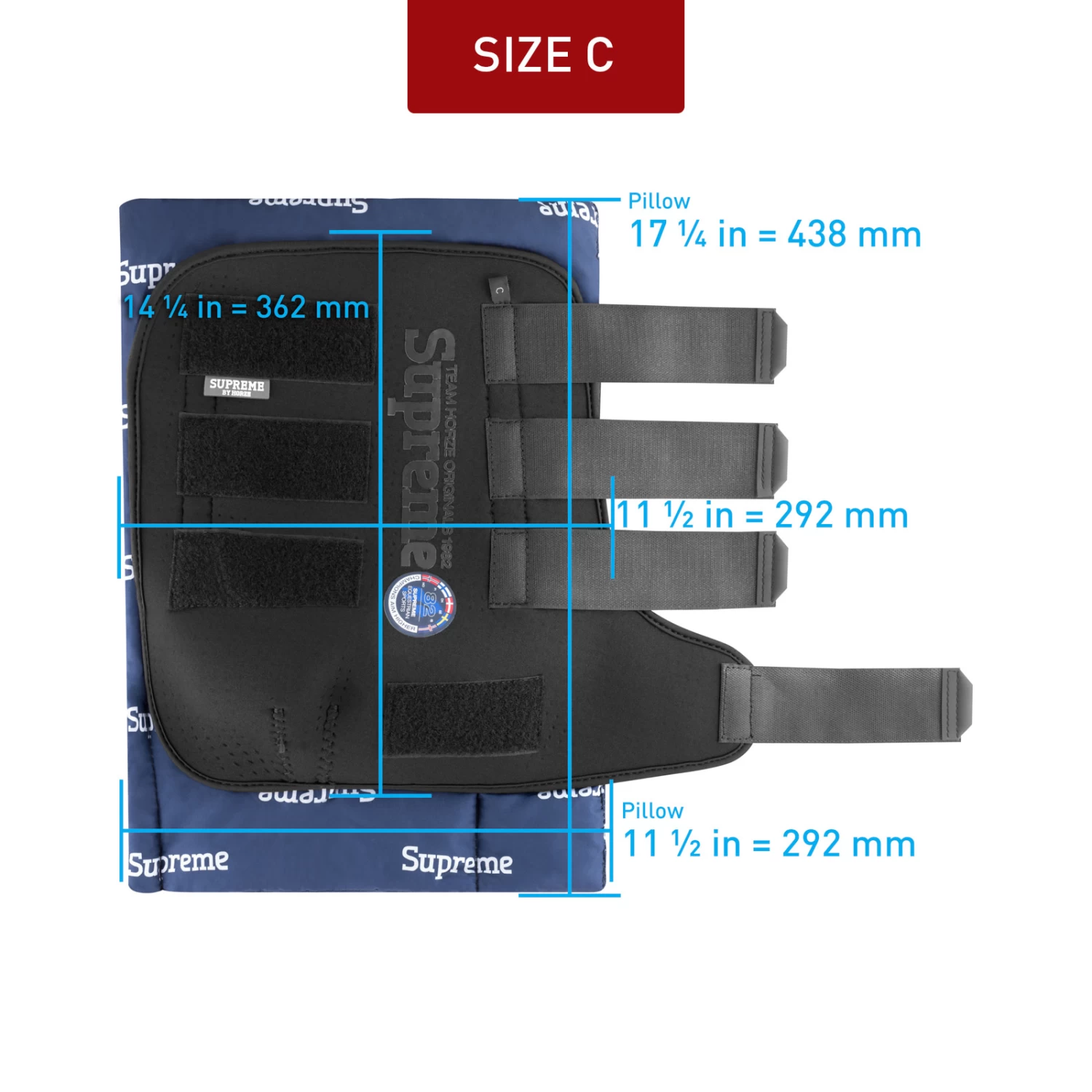 Horze Stable Boots Pro - Rear - Black - Image 11