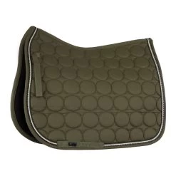 Horze Marquess Dressage Saddle Pad - Burnt Olive