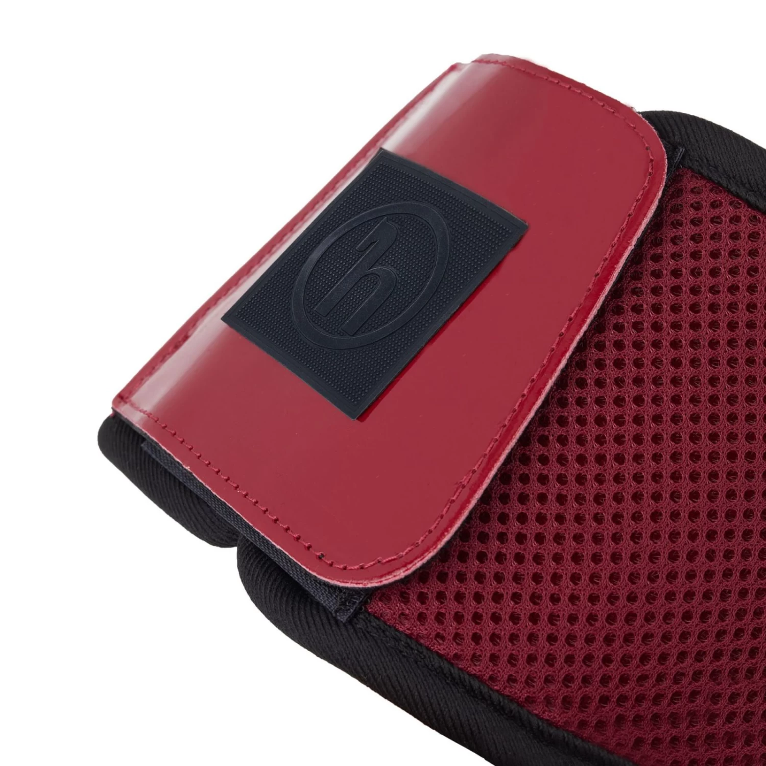 Horze Smoky Twilight Air Mesh Bell Boots - Anemone Dark Pink - Image 3