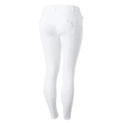 Horze Kaitlin Womens Full Seat Breeches - White