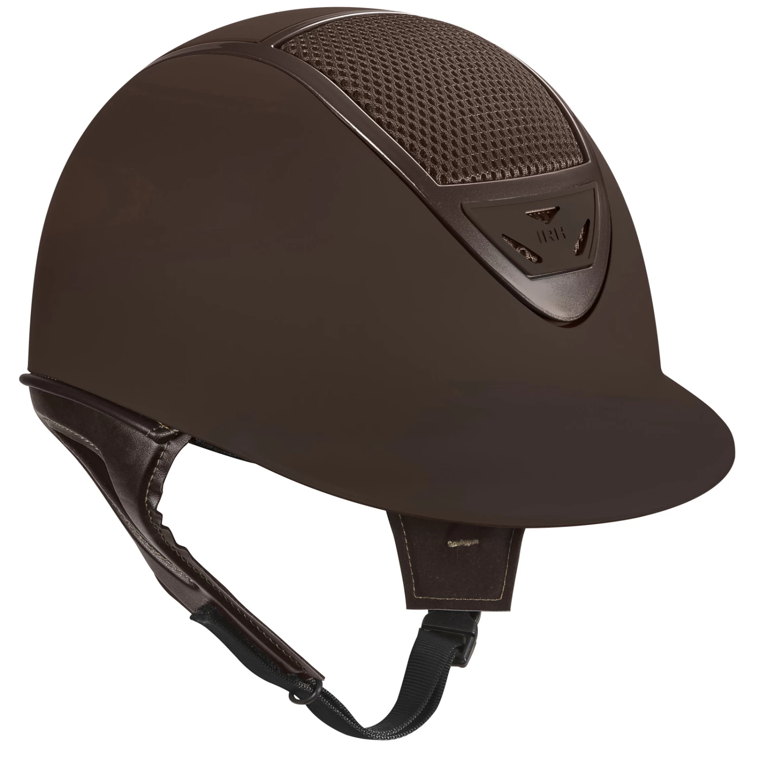 IRH IR4G XLT Matte Helmet, Gloss Vent - Brown - Image 3