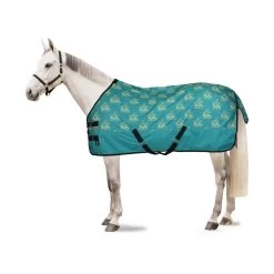 Horze Magical Carousel Pony Turnout Sheet - Green Blue Slate