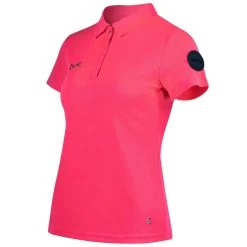 Horze Denise Womens Functional Polo Shirt - Pink