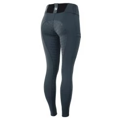Horze Minka Womens Flex Firming Full Seat Breeches - Obscure Night Dark Blue