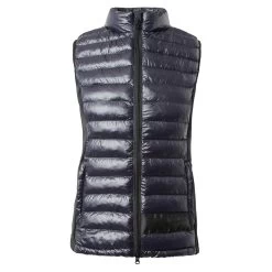 B Vertigo Sia Womens Ultralight Padded Vest - Dark Navy