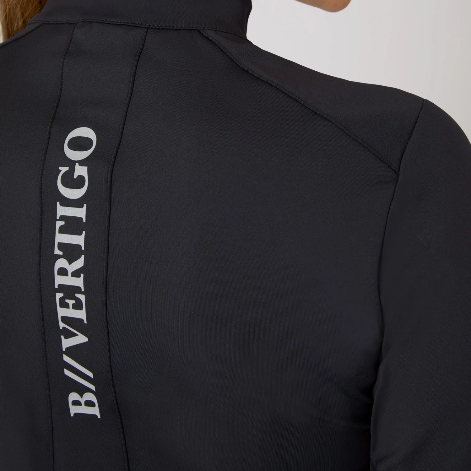 B Vertigo Iris Womens Training And Show Shirt - Dark Navy - Image 2