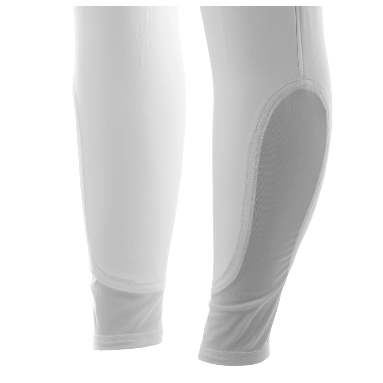 Equinavia Victoria Womens Silicone Knee Patch Breeches - White - Image 3