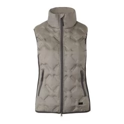 Horze Shelly Womens Vest - Morel Brown