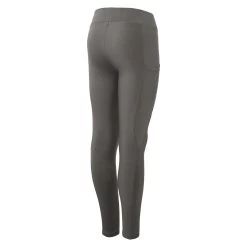 Horze Yana Kids Knee Patch Tights - Smoked Pearl Grey
