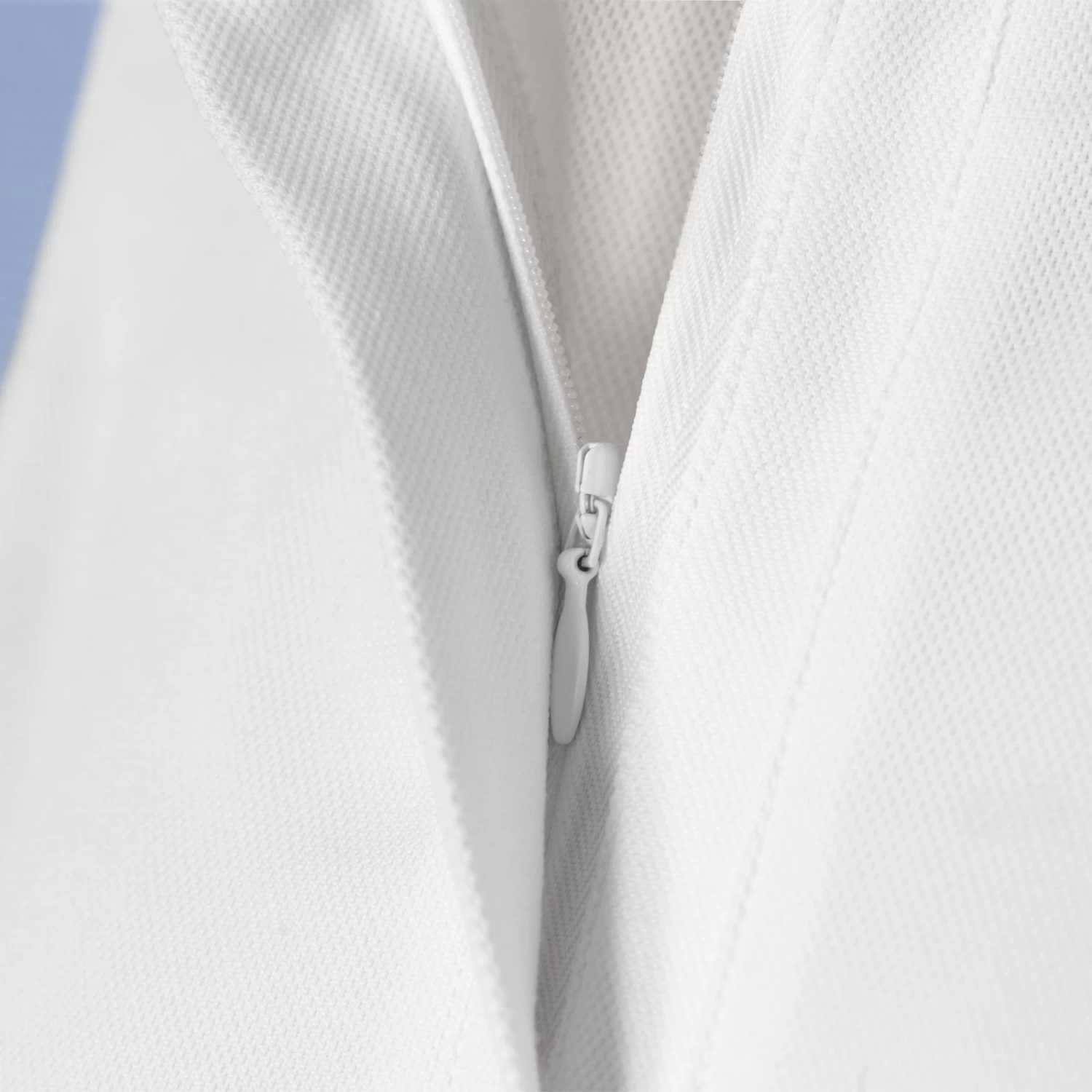 Equinavia Martha Womens Long Sleeved Show Shirt - Light Blue/White - Image 8