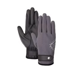 Horze Tiara Womens Summer Gloves - Smoked Pearl Grey
