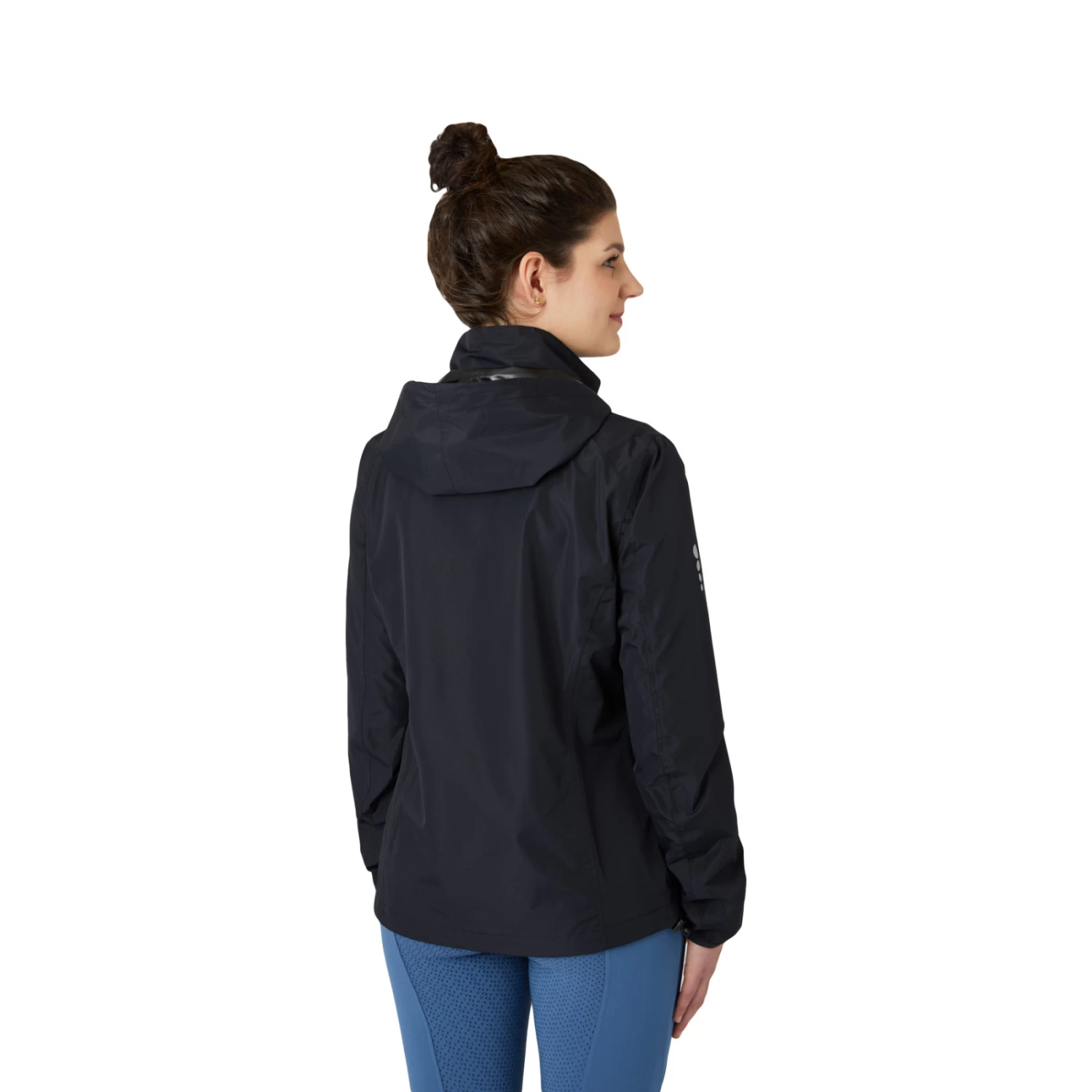 Horze Stella Waterproof Shell Jacket - Dark Navy - Image 2