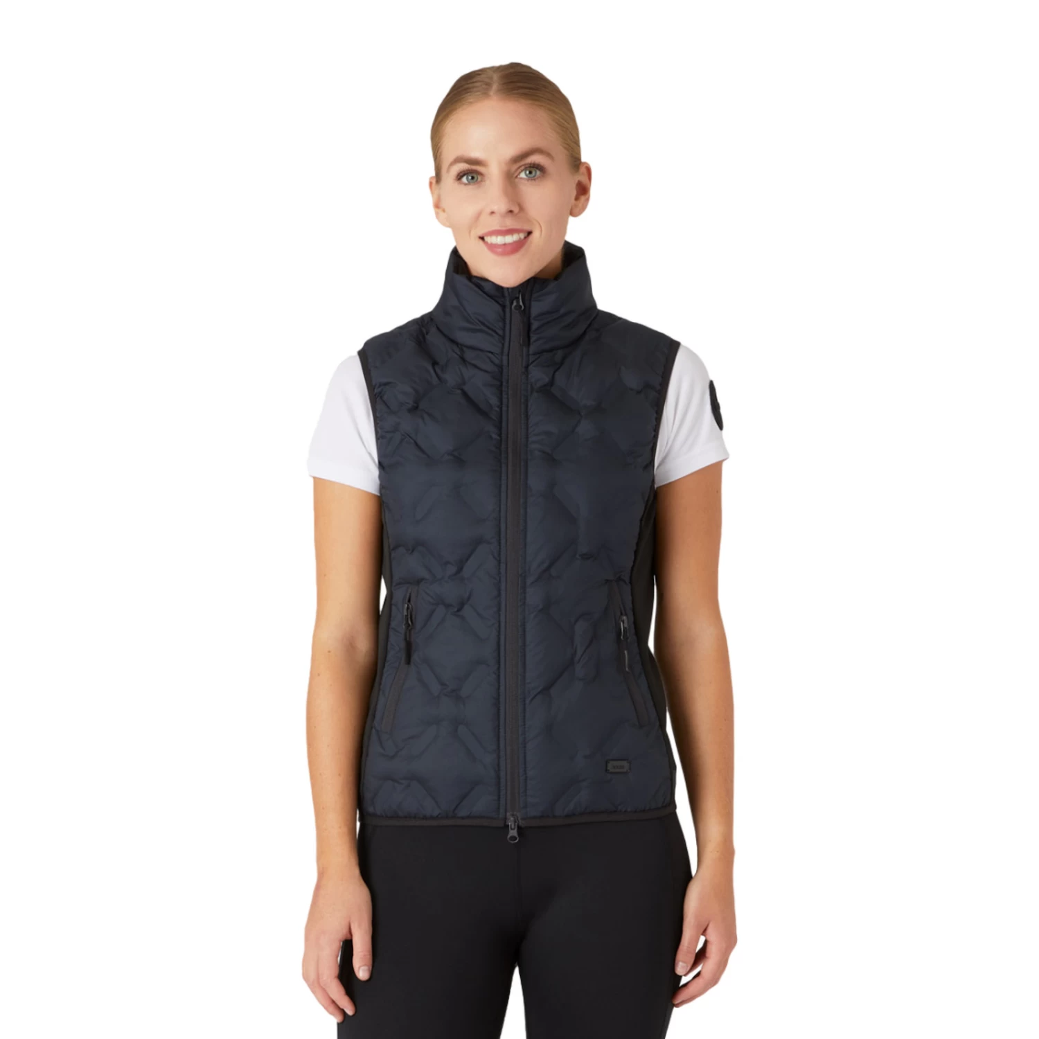 Horze Shelly Womens Vest - Dark Navy - Image 3