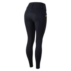 Horze Lucinda Womens High Waist Full Seat Tights - Dark Navy