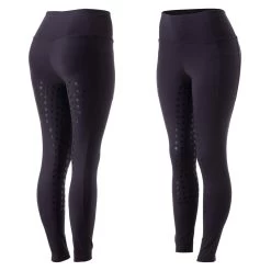 Equinavia Alva Womens Define Full Grip Tights - Eggplant Purple