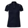 Horze Sianna Womens Training/Show Shirt With Short Sleeves - Dark Navy