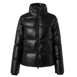 Horze Rianna Womens Shine Padded Jacket - Black