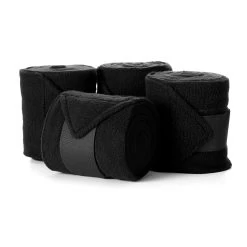 Equinavia Luna Polo Wraps With Storage Bag - Black