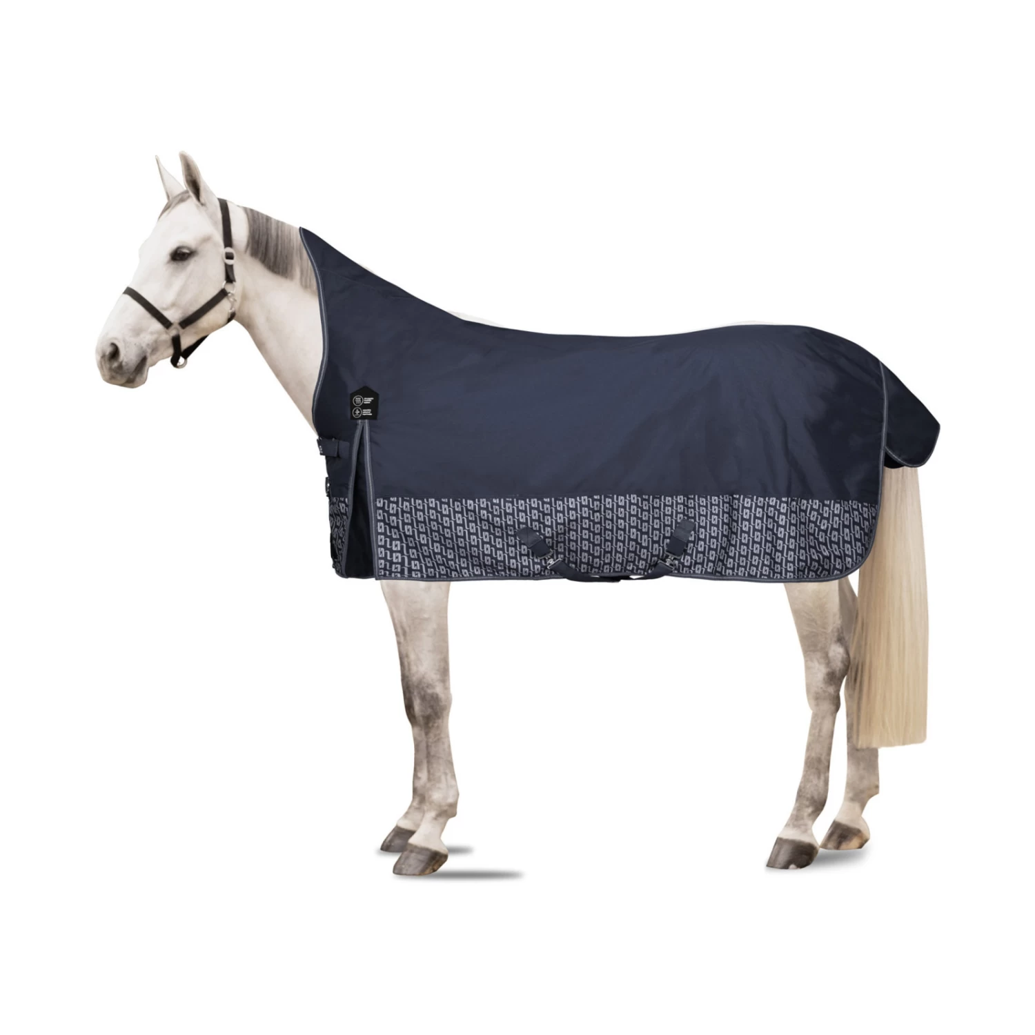 Horze Avalanche Medium Weight Turnout Blanket 150g - Dark Navy