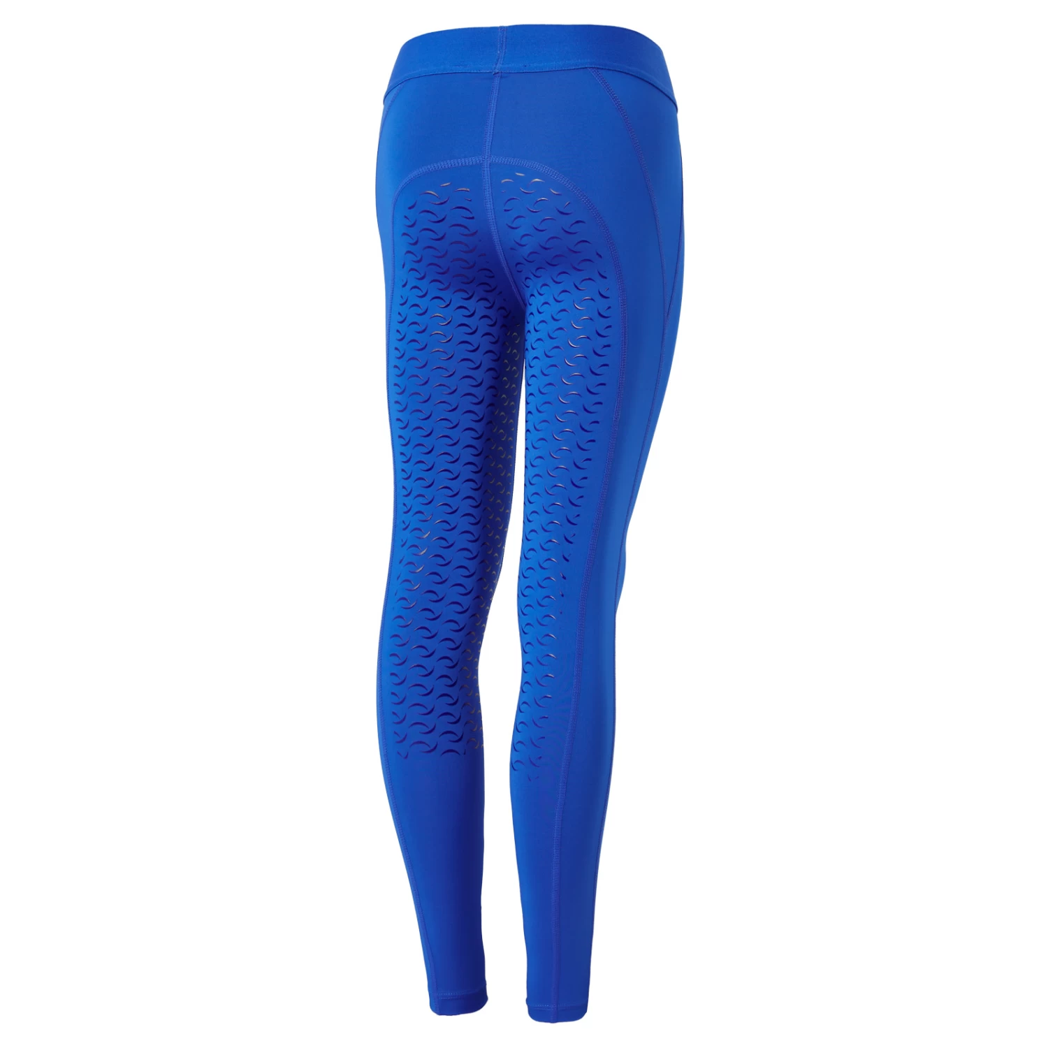 Horze Tessa Kids Full Seat Riding Tights - Princess Blue - Image 3