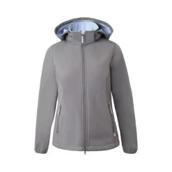 Horze Trisha Womens Softshell Jacket - Smoked Pearl Grey