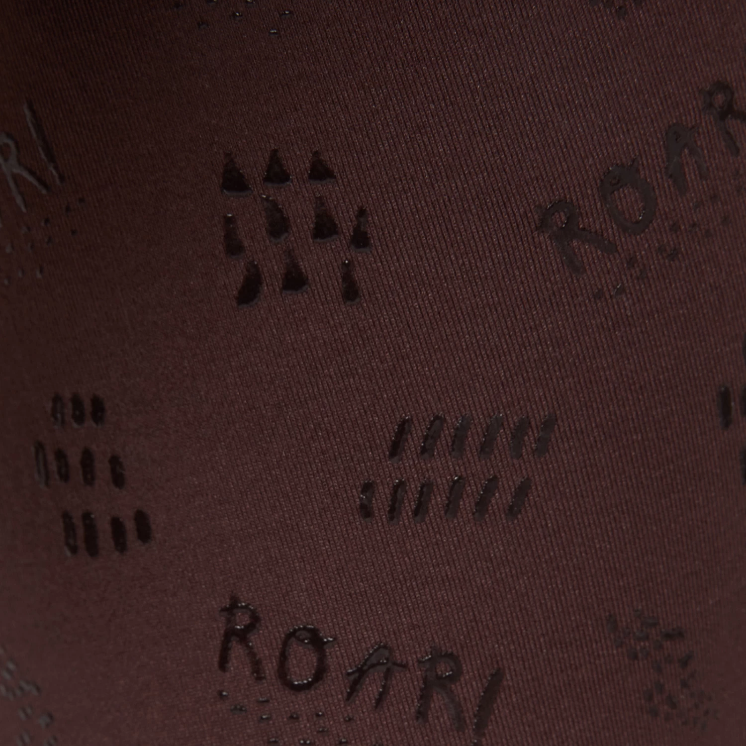 Horze Morgan Kids Knee Patch Riding Tights - French Roast - Image 3