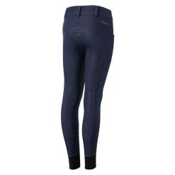Kids Denim Full Seat Breeches - Dark Denim Blue
