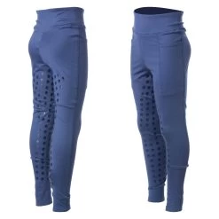 Equinavia Ronja Kids Full Grip Tights - French Blue
