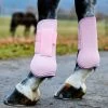 Horze Chicago Tendon Open Front Horse Boots - Lady Light Pink