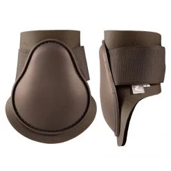 Horze Chicago Fetlock Hind Horse Boots - Chocolate Brown