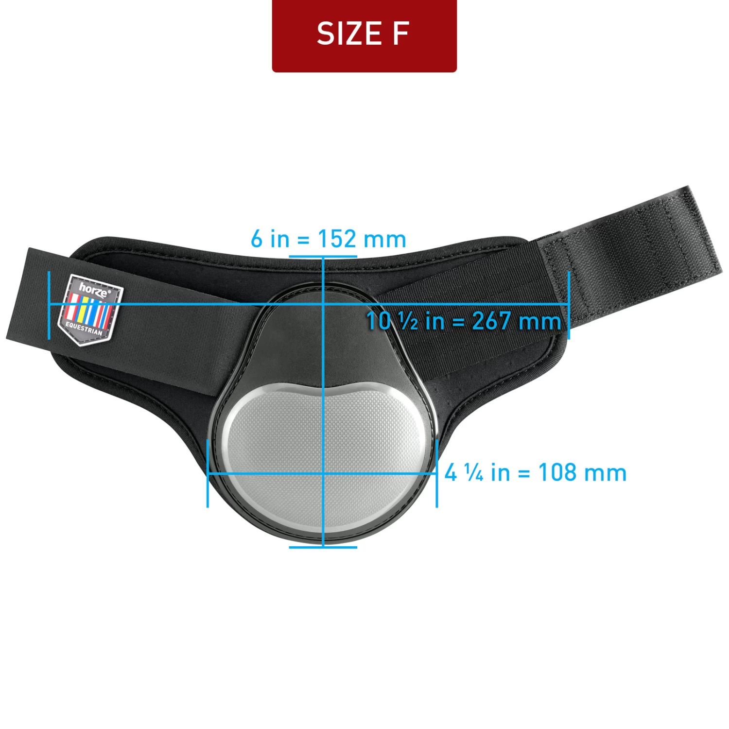 Horze Impact Air Shock Fetlock Boots - Black - Image 3