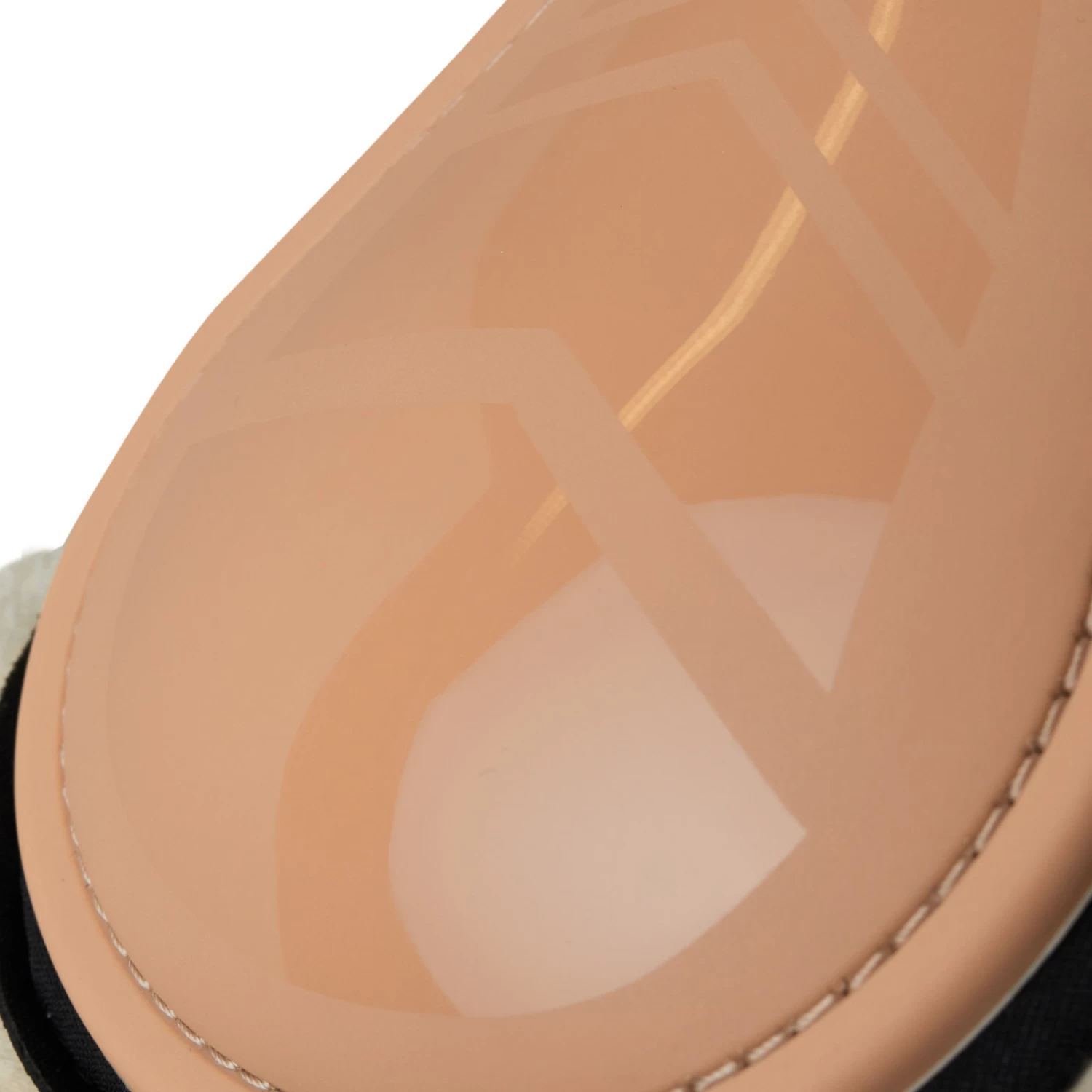 Horze Caliber Fleece Hind Fetlock Boots - Biscuit Brown - Image 3