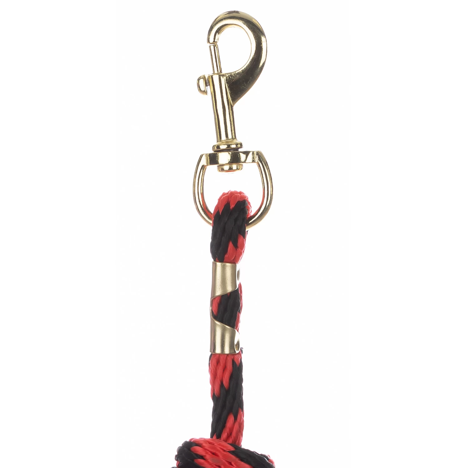 Equinavia Stella Poly Snap Lead Rope - Red/Black - Image 2
