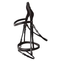 Horze St. Moritz Soft Padded Anatomic Bridle - Dark Brown