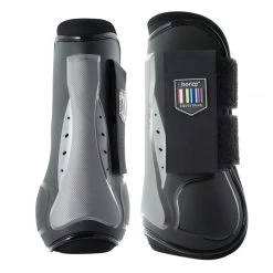 Horze Impact Air Shock Tendon Boots - Black