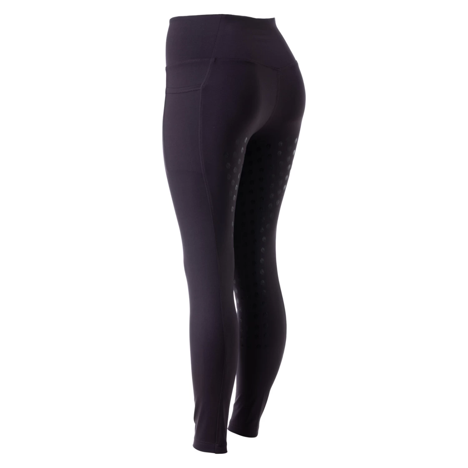 Equinavia Alva Womens Define Full Grip Tights - Eggplant Purple - Image 3